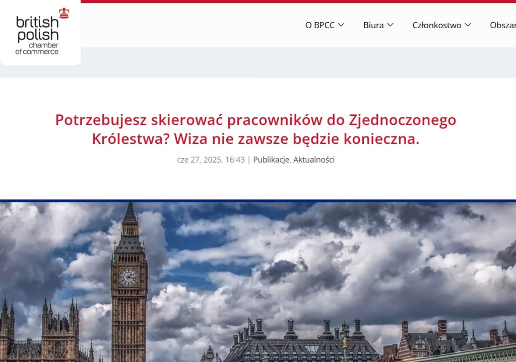 Artykuł Alicji Bielawskiej na stronie British Polish Chamber of&nbsp;Commerce